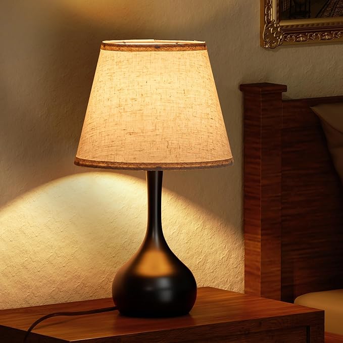 ONEWISH Touch Bedside Lamp for Bedroom