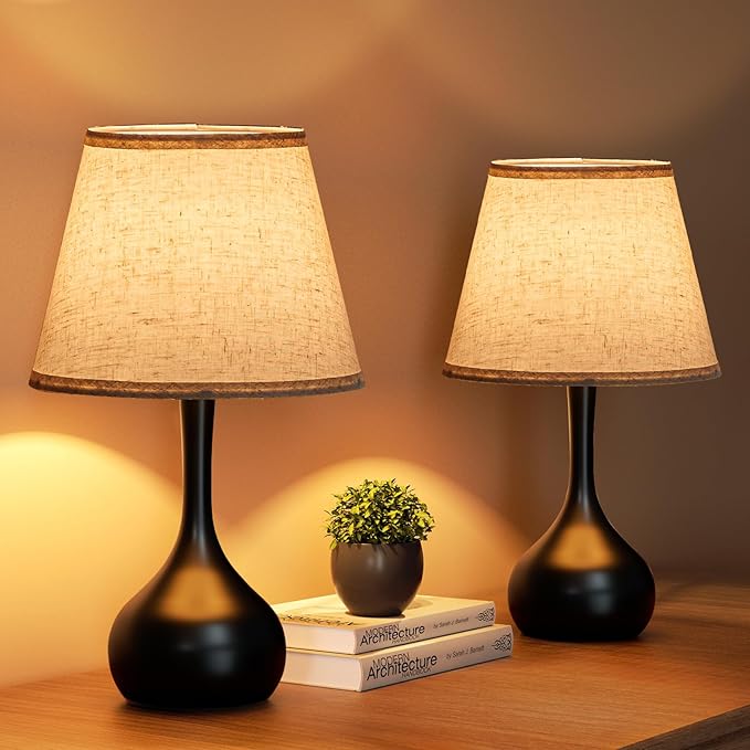 ONEWISH Touch Bedside Lamp for Bedroom